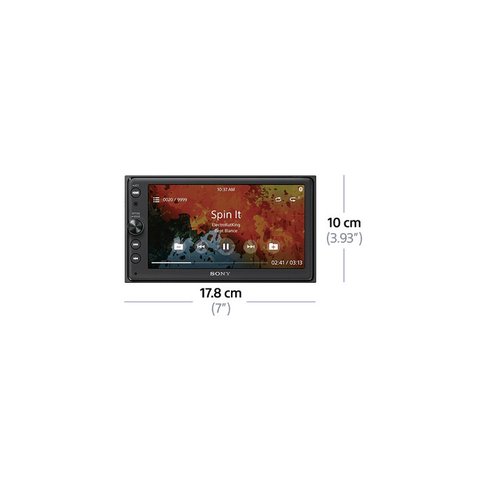 Android Double DIN AV Receiver with Bluetooth, , product-image