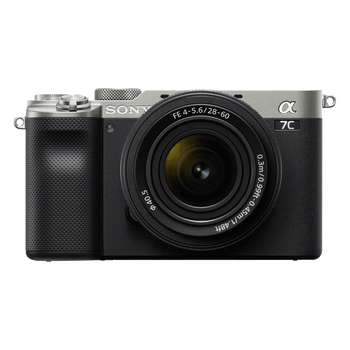 Alpha 7C - Compact Digital E-Mount Camera with SEL2860 28-60mm Lens (Silver), , hi-res