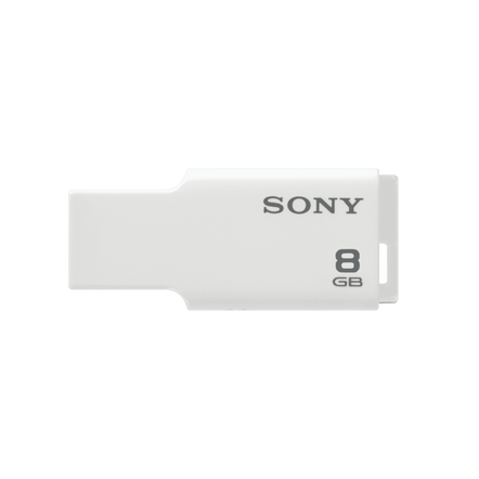 8GB USB Micro Vault Tiny (White), , hi-res
