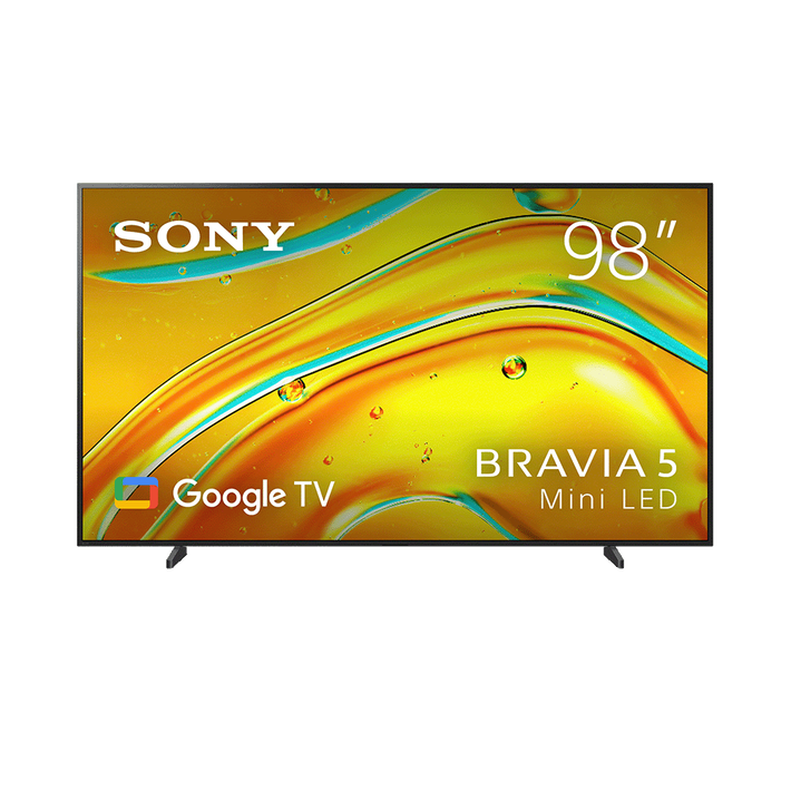 98" BRAVIA 5 | XR Processor | Mini LED | 4K Ultra HD | HDR | Google TV, , product-image