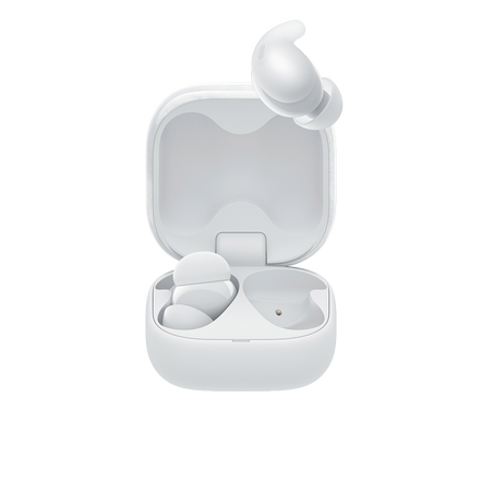 LinkBuds Fit Truly Wireless Earbuds with Noise Cancelling (White), , hi-res
