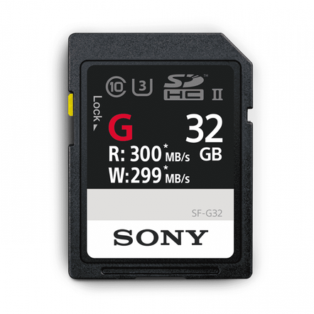 32GB SF-G  Series UHS-II SD Memory Card, , hi-res