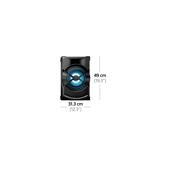 High Power Mini Hi-Fi System with Bluetooth, , product-image