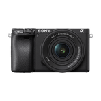 Alpha 6400 Premium Digital E-mount APS-C Camera Kit with 16-50mm Lens (Black), , hi-res