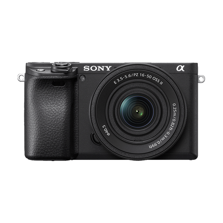 Alpha 6400 Premium Digital E-mount APS-C Camera Kit with 16-50mm Lens (Black), , hi-res