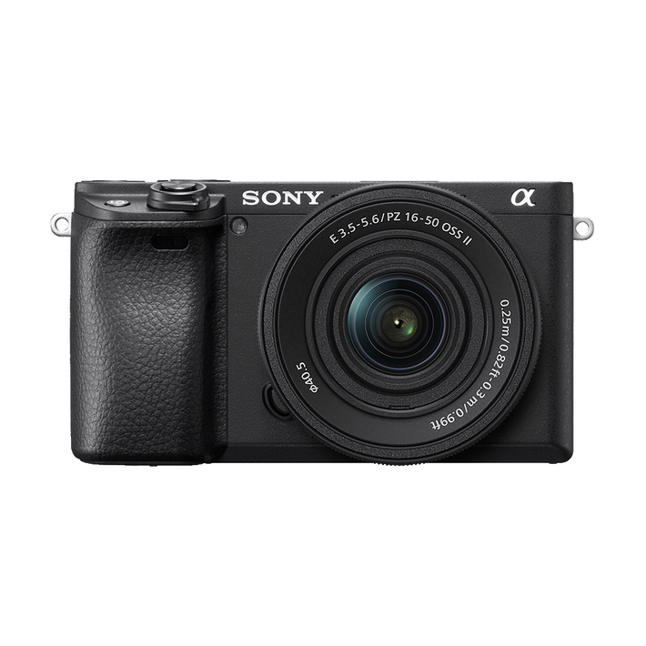 Alpha 6400 Premium Digital E-mount APS-C Camera Kit with 16-50mm Lens (Black), , product-image