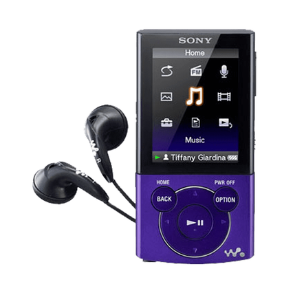 4GB E Series Video MP3/MP4 Walkman (Violet), , hi-res
