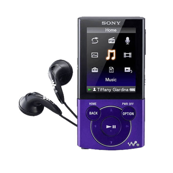 4GB E Series Video MP3/MP4 Walkman (Violet), , product-image