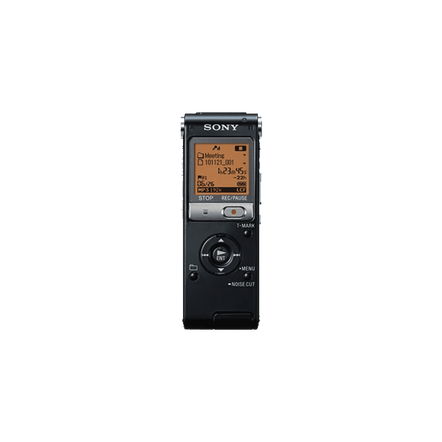 4GB UX Series Digital Voice Recorder with Expandable Memory Capabilities (Black), , hi-res