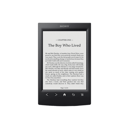 T2 Reader with 6.0 Paper-Like Touch Screen with Complimentary Harry Potter Ebook (Black), , hi-res