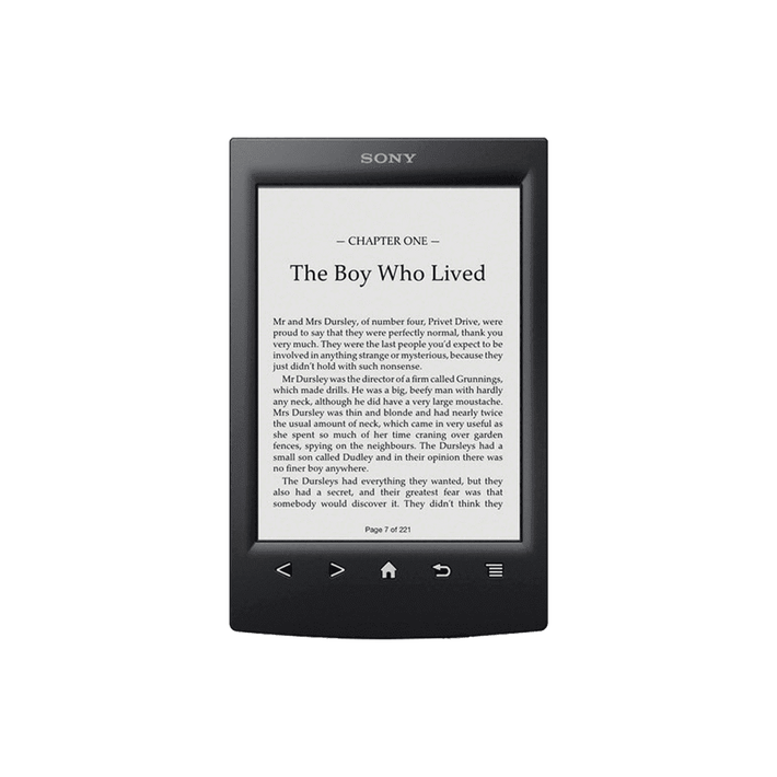 T2 Reader with 6.0 Paper-Like Touch Screen with Complimentary Harry Potter Ebook (Black), , product-image