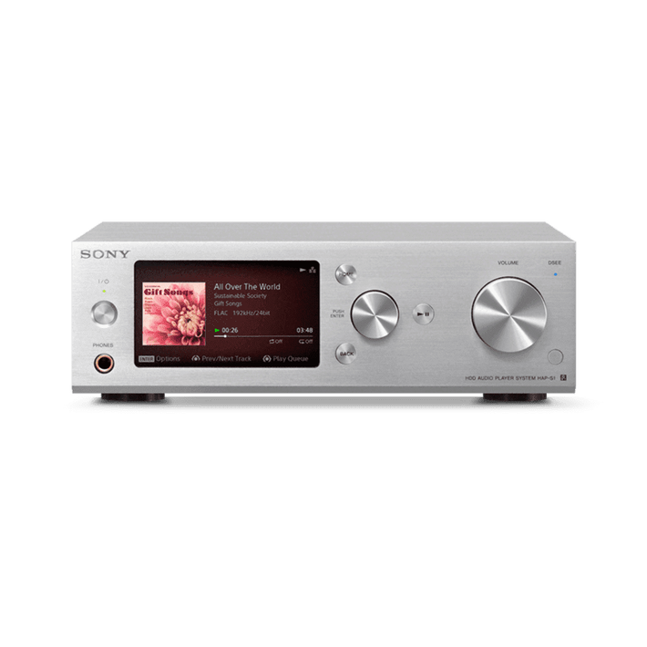 High-Resolution Audio 500G HDD Player (Silver), , product-image