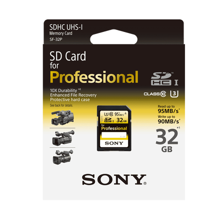 Professional SD 32GB Memory Card, , hi-res