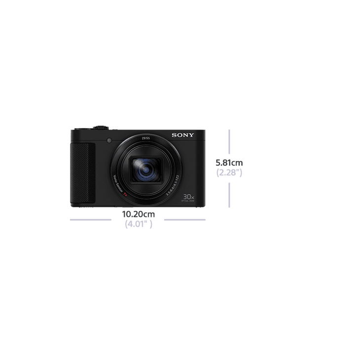 HX90V Digital Compact Camera with 30x Optical Zoom, , product-image