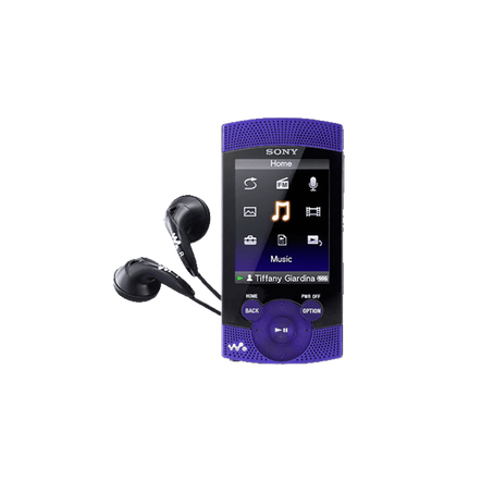 8GB S Series Video MP3/MP4 Walkman (Violet), , hi-res