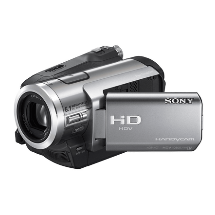 HDR-HC7 6.1MP MiniDV High Definition Camcorder with 10x Optical Zoom, , hi-res