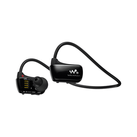 W Series Waterproof MP3 4GB Walkman (Black), , hi-res