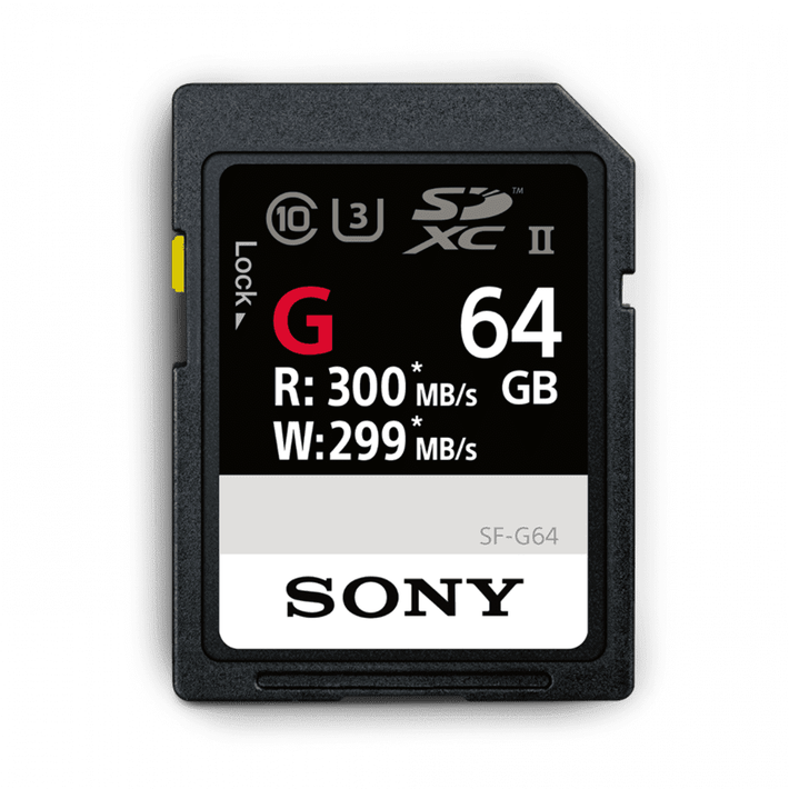 64GB SF-G  Series UHS-II SD Memory Card, , product-image