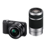 NEX3 16.1 Mega Pixel Camera Body (Black) with SELP1650 and SEL55210 Lens NEX3 16.1 Mega Pixel Camera Body (Black) with SELP1650 and SEL55210 Lens