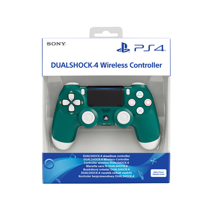 PlayStation4 DualShock Wireless Controllers (Alpine Green),  PlayStation4 DualShock Wireless Controllers (Alpine Green), , product-image