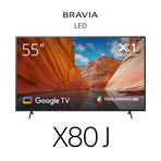 55" X80J | 4K Ultra HD | High Dynamic Range (HDR) | Smart TV (Google TV), , hi-res