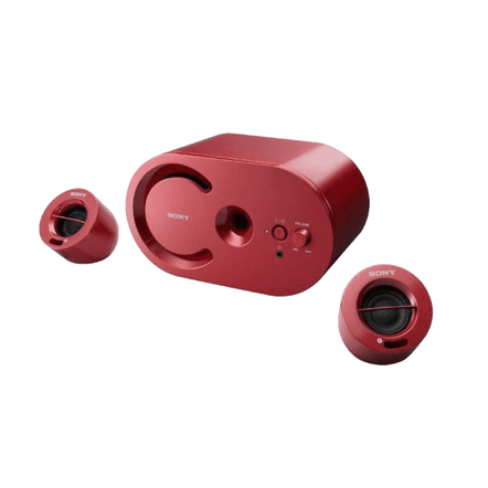 Multi-Channel Portable Speakers (Red), , hi-res