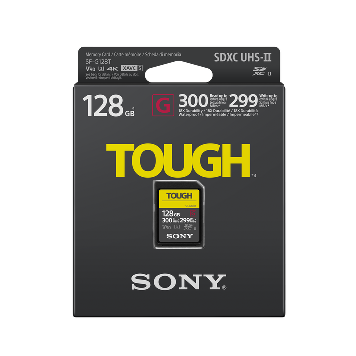 128GB SF-G Tough Series UHS-II SD Memory Card, , product-image