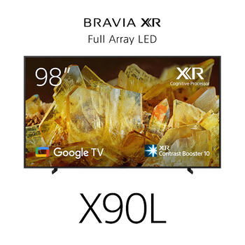 98" X90L | BRAVIA XR | Full Array LED | 4K Ultra HD | High Dynamic Range HDR | Smart TV (Google TV), , hi-res
