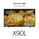 98" X90L | BRAVIA XR | Full Array LED | 4K Ultra HD | High Dynamic Range HDR | Smart TV (Google TV), , hi-res