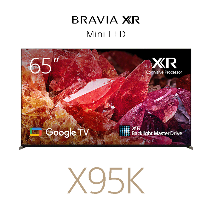 65" X95K | BRAVIA XR | Mini LED | 4K Ultra HD | High Dynamic Range (HDR) | Smart TV (Google TV), , product-image
