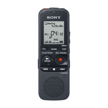 4GB PX Series MP3 Digital Voice IC Recorder with expandable memory capabilities, , hi-res