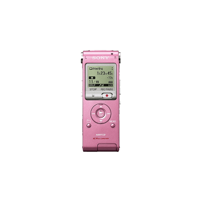 2GB UX Series MP3 Digital Voice IC Recorder (Pink), , product-image