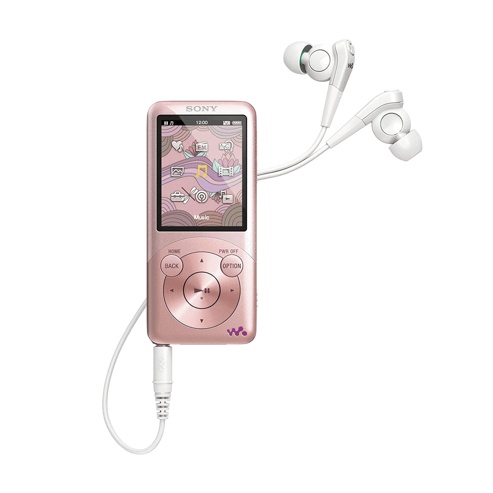 mp4 sony pink