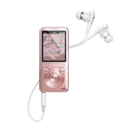8GB S Series Video MP3/MP4 Walkman (Pink), , hi-res