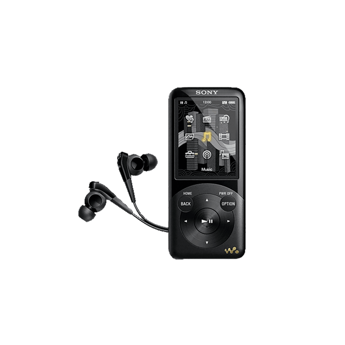 S Series Video MP3/MP4 16GB Walkman (Black), , product-image