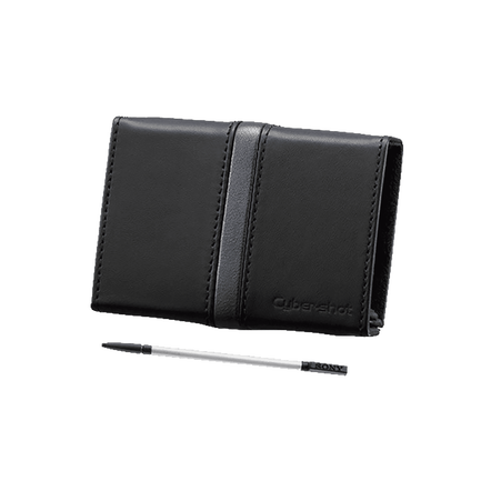 Leather Carrying Case Included with Stylus (Black), , hi-res