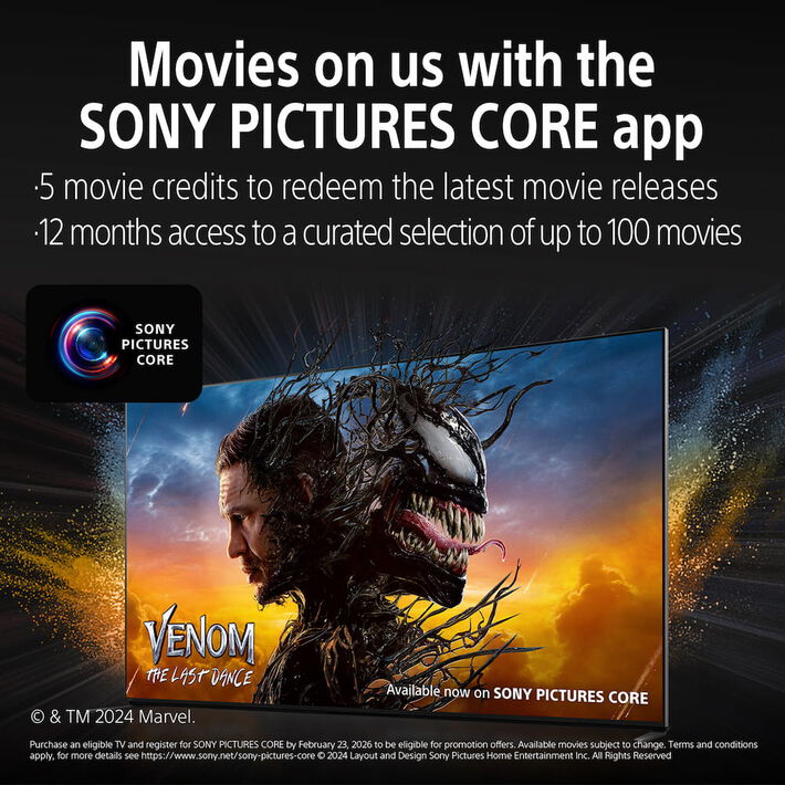 55" BRAVIA 8 II | XR Processor | QD-OLED | 4K | HDR | Google TV, , product-image