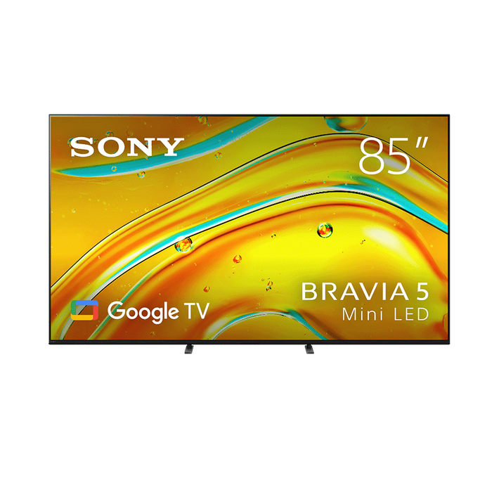 85" BRAVIA 5 | XR Processor | Mini LED | 4K Ultra HD | HDR | Google TV, , product-image