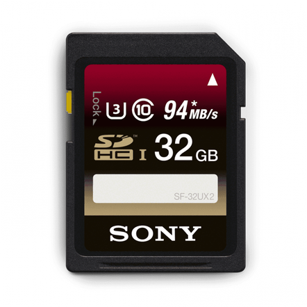 32GB SDHC UHS-1 Class 10 Memory Card UX Series, , hi-res