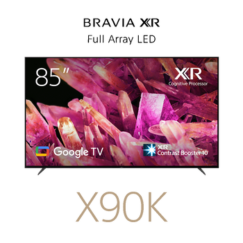 85" X90K | BRAVIA XR | Full Array LED | 4K Ultra HD | High Dynamic Range HDR | Smart TV (Google TV), , hi-res