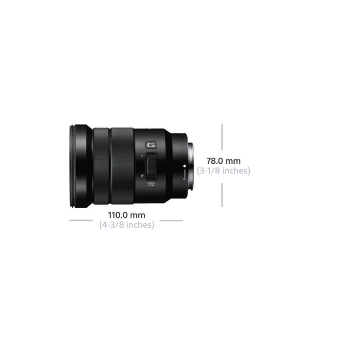 E-Mount PZ 18-105mm F4 G OSS Lens,  E-Mount PZ 18-105mm F4 G OSS Lens, , product-image