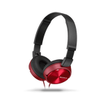 ZX310 Folding Headphones (Red), , hi-res
