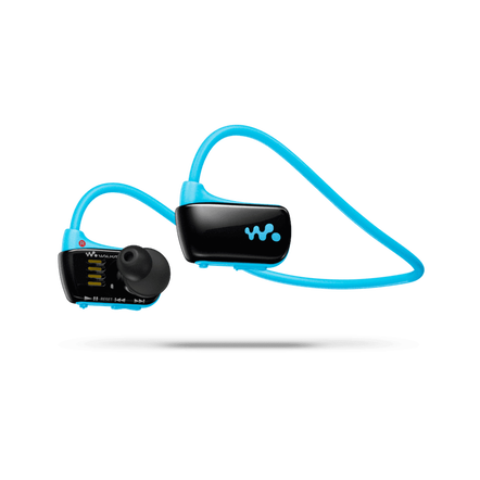 W Series Waterproof MP3 4GB Walkman (Blue), , hi-res