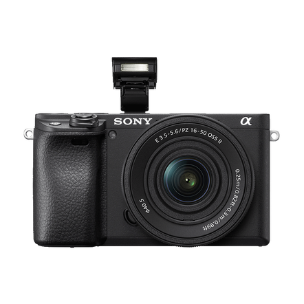 Alpha 6400 Premium Digital E-mount APS-C Camera Kit with 16-50mm Lens (Black), , hi-res