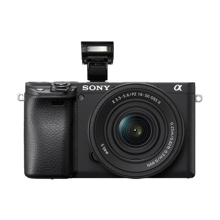 Alpha 6400 E-mount APS-C Camera Kit with 16-50mm Lens (Black),  Alpha 6400 E-mount APS-C Camera Kit with 16-50mm Lens (Black), , product-image