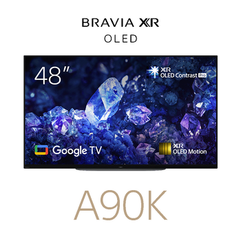 48" A90K | BRAVIA XR | MASTER Series OLED | 4K Ultra HD | High Dynamic Range | Smart TV (Google TV),  48" A90K | BRAVIA XR | MASTER Series OLED | 4K Ultra HD | High Dynamic Range | Smart TV (Google TV), , hi-res