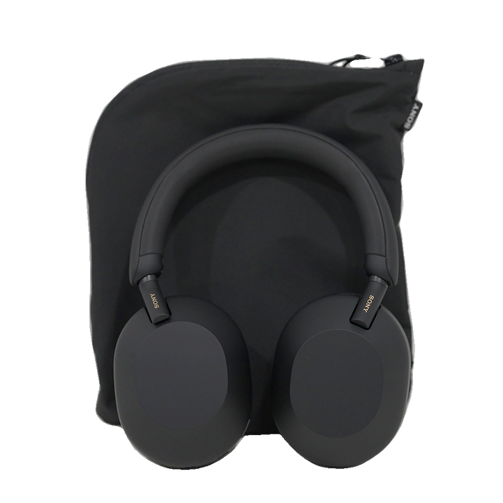 WH-1000XM5 SA Wireless Noise Cancelling Headphones with Soft Case (Black), , product-image