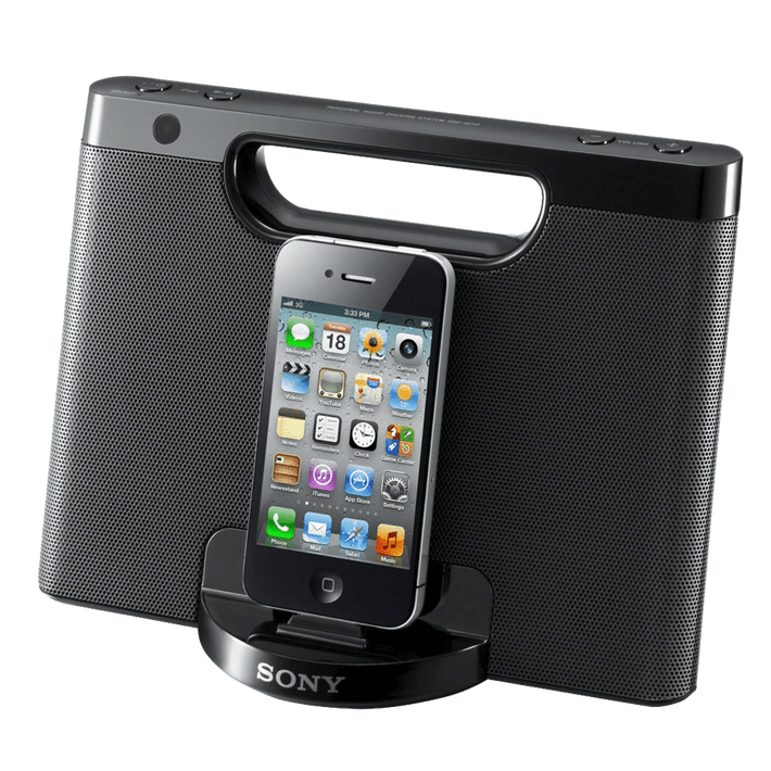 iPod and iPhone Portable Dock (Black), , product-image