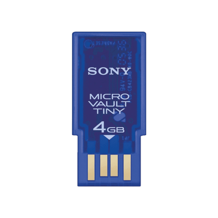 4GB USB Micro Vault Tiny (White), , hi-res