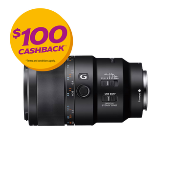 SEL90M28G Full Frame E-Mount FE 90mm F2.8 Macro G OSS Lens, , product-image